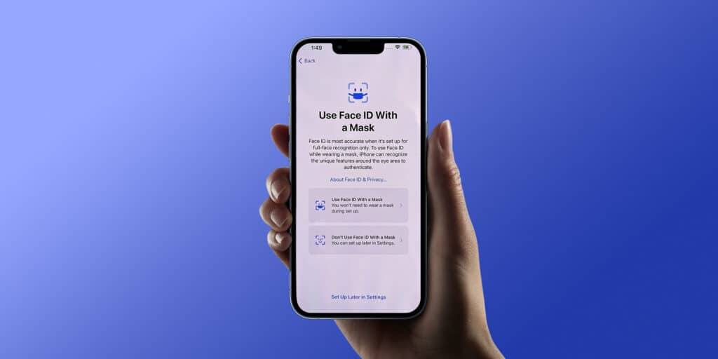 Face ID is Supported in iOS 15.4 Beta When Wearing a Mask
