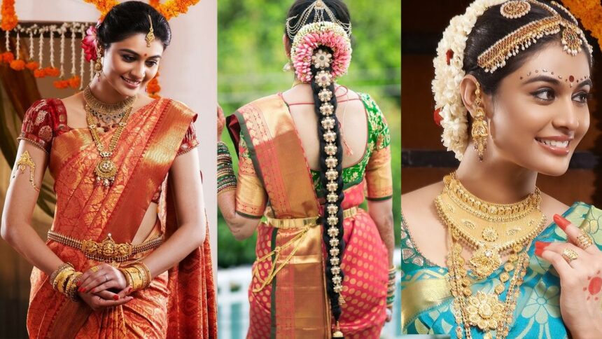 What Are Best Designs Of South Indian Wedding Sari