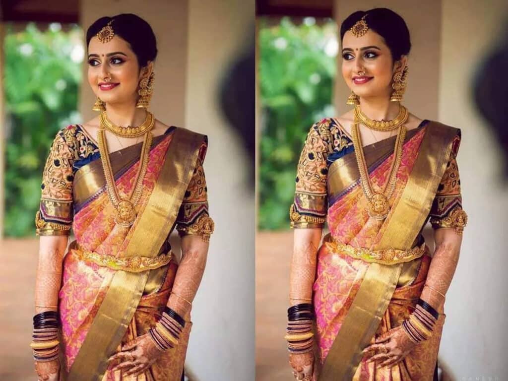 What Are Best Designs Of South Indian Wedding Sari