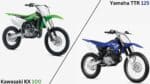 What’s the Difference between Kawasaki KX 100 & Yamaha TTR 125?