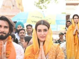 Ranveer Singh and Kriti Sanon Visit Varanasi, Offer Prayers and Walk The Ramp