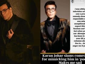 Karan Johar Condemns A Comedy Show For Mocking Him