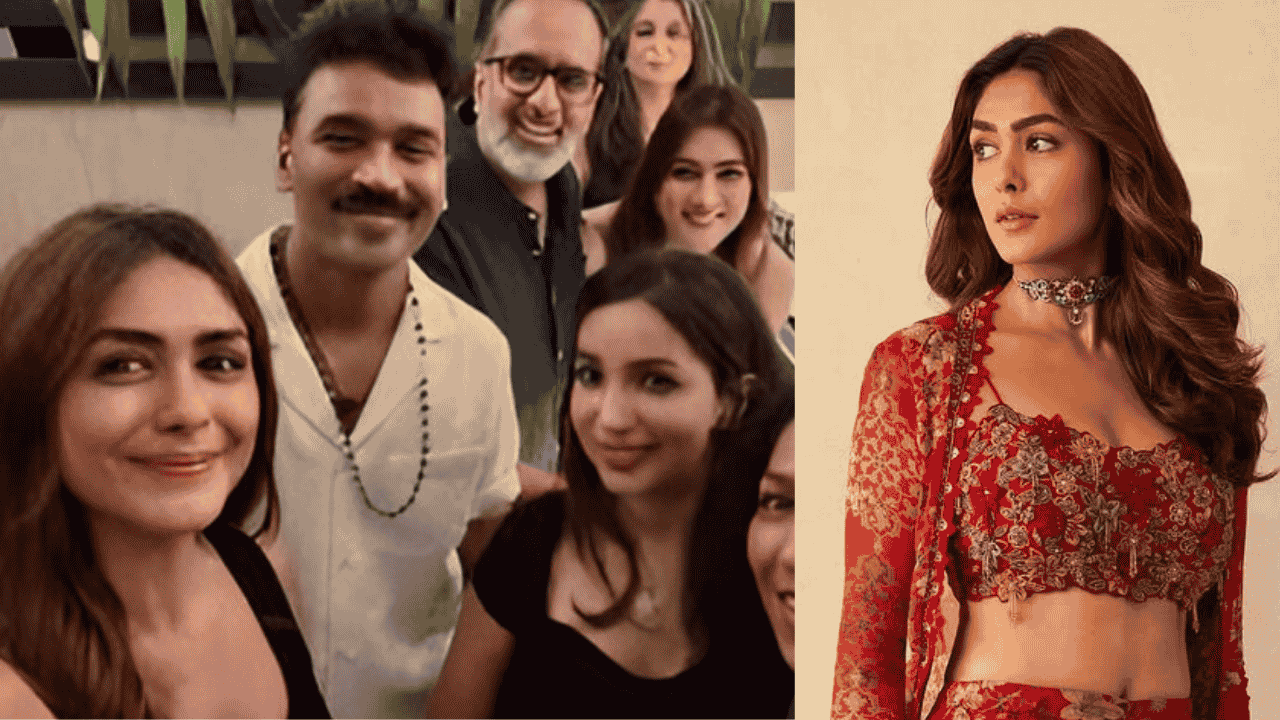 Mrunal Thakur and Dhanush: Is a New Love Story Blooming Between Bollywood and the South Film Industry?