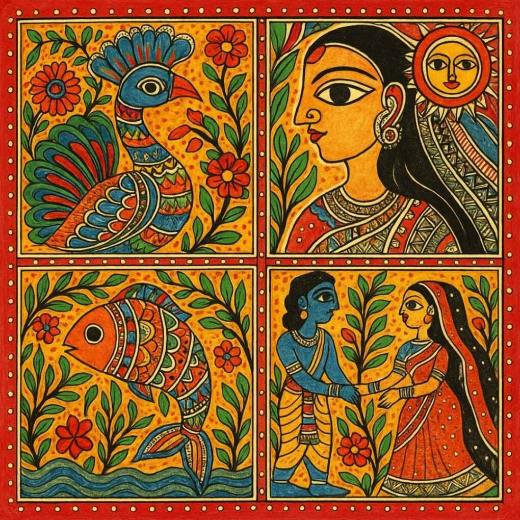 Getting Confused in Identifying Madhubani Art?