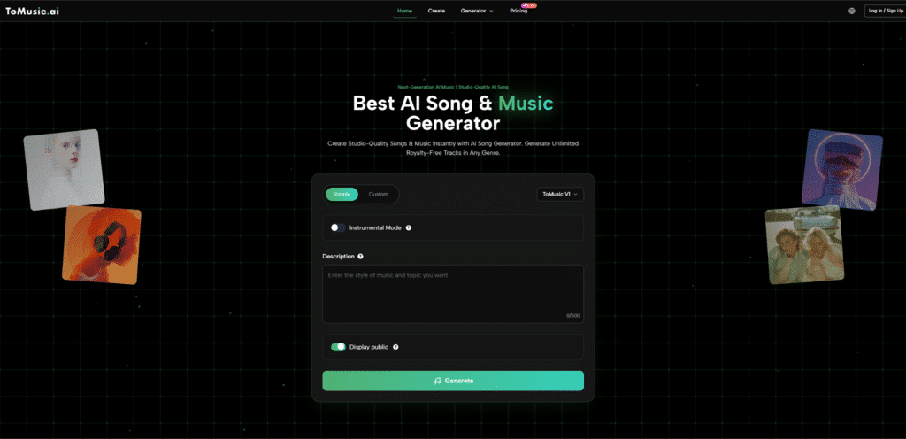 Transforming Creative Ideas Into High Quality Tracks With AI Music Generator